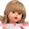 Mariquita Pérez Puppe 50 cm - Grünes und beiges Kleid