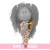Kleidung für Nines d'Onil Puppen 23 cm - Little Mia - Orange Spring-Set