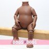 Mehrgliedriger Körper ohne Kopf für Nines d'Onil Mia-Puppen - Afrikanisch-amerikanischer Körper