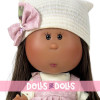 Nines d'Onil Puppe 23 cm - Little Mia Rosa mit Maskottchen
