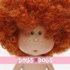 Nines d'Onil Puppe 23 cm - Little Mia mit lockigem rotem Haar - Ohne Kleidung