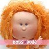 Nines d'Onil Puppe 30 cm - GELENKTE Mia - Mia Rothaarige mit gewelltes Haar - Ohne Kleidung