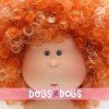 Nines d'Onil Puppe 30 cm - EXKLUSIV - Mia Rothaarige mit lockigem Haar und Strähnchen - Ohne Kleidung