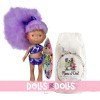 Nines d'Onil Puppe 30 cm - Pippa Summer mit fliederfarbenem Haar