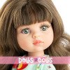 Paola Reina Puppe 32 cm - Las Amigas - Carol in einem Kleid mit Fantasiemuster