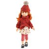 Paola Reina Puppe 32 cm - Las Amigas - Cleo in geblümtem Kleid und rotem Pullover