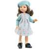 Paola Reina Puppe 32 cm - Las Amigas Articulated - Sofía mit blauem Kleid mit Entenmuster