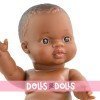 Paola Reina Puppe 34 cm - Gordis - Gordi Mulatte ohne Kleidung 34024