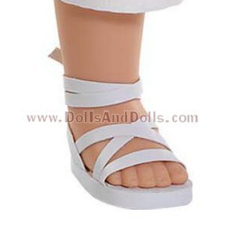 Weiße Sandalen - Soy tú