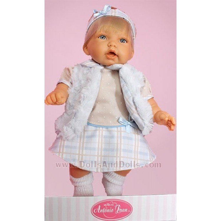 Petit Chaleco Azul Rubia