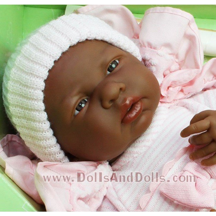 Berenguer Boutique Puppe 39 cm - 18783 La newborn african-american
