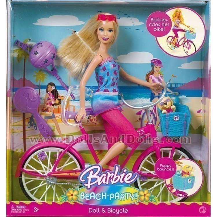 Barbie und ihr Fahrrad