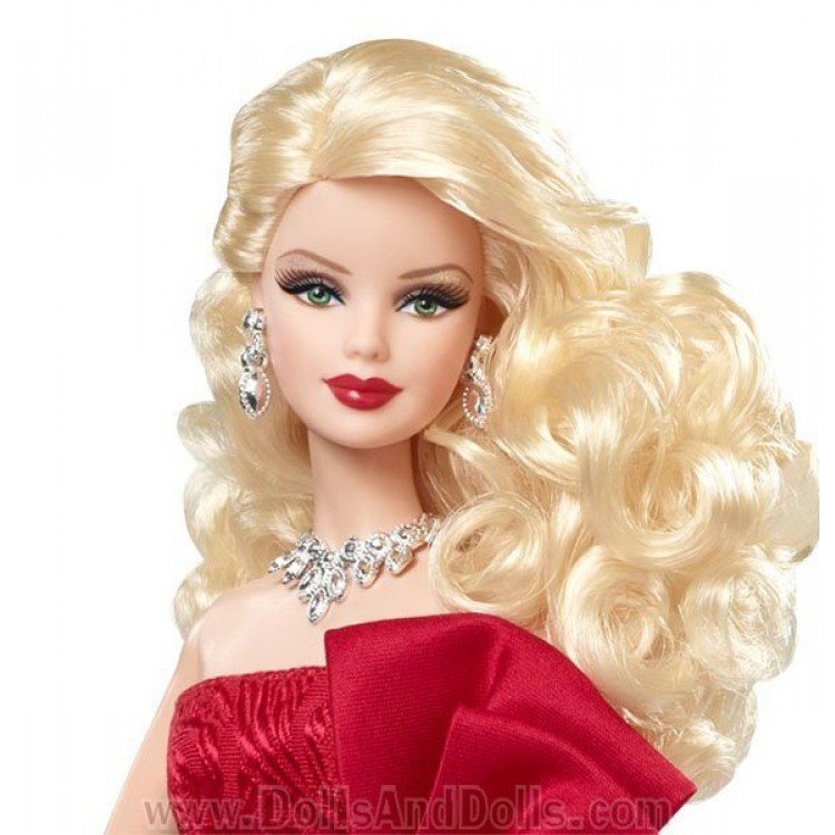 2012 Holiday Barbie Puppe - W3465