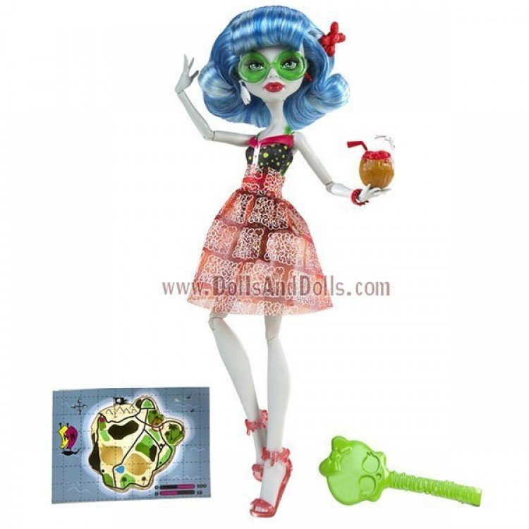 Monster High Puppe 27 cm - Ghoulia Yelps Skull Shores