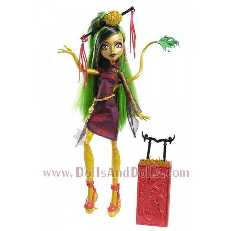 Monster High Puppe 27 cm - Jinafire Long Scaris Deluxe