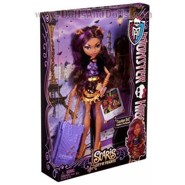 Monster High Puppe 27 cm - Clawdeen Wolf Scaris Deluxe