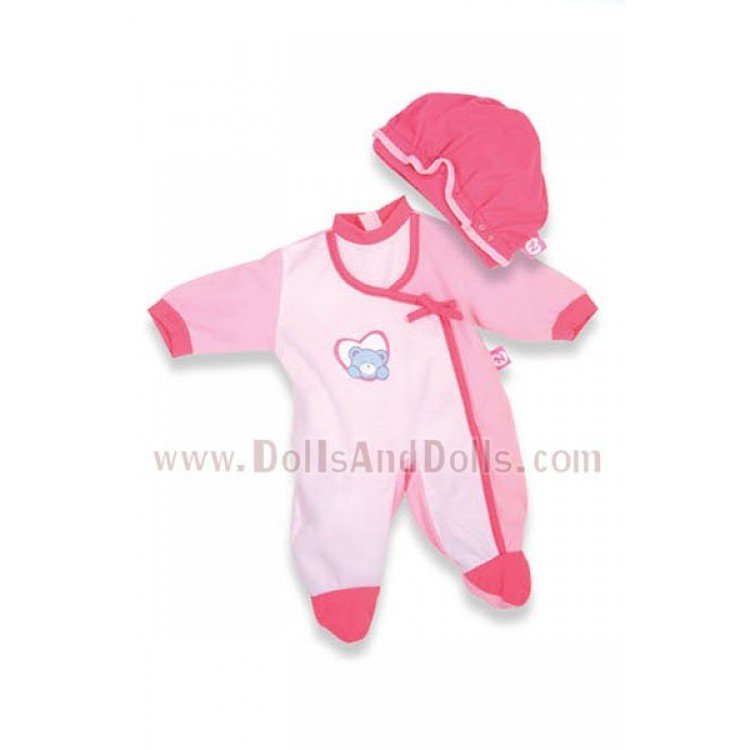 Set cuidados Nenuco - Pijama rosa con gorro
