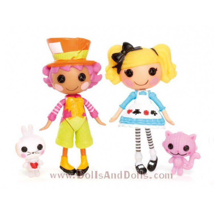 Setze Wacky Hatter und Alice im Lalaloopsyland