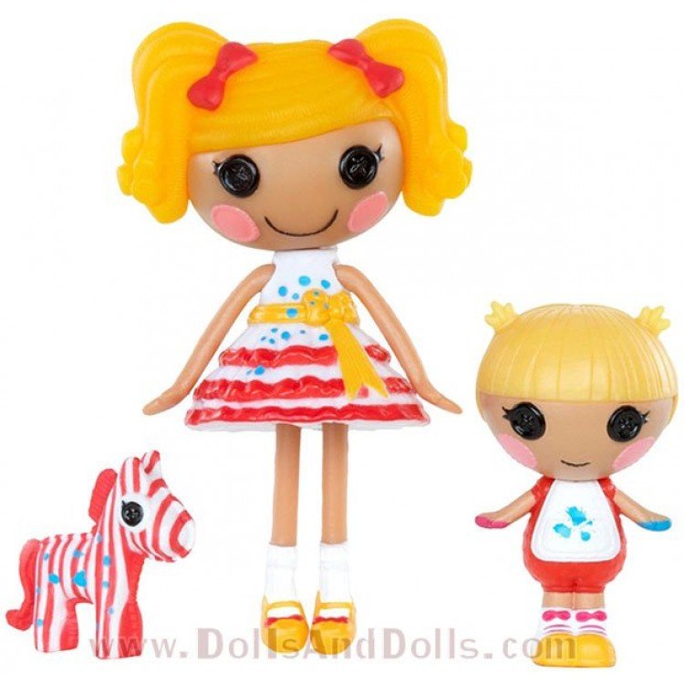Mini Lalaloopsy Littles - Scribbles and Spot Schwestern