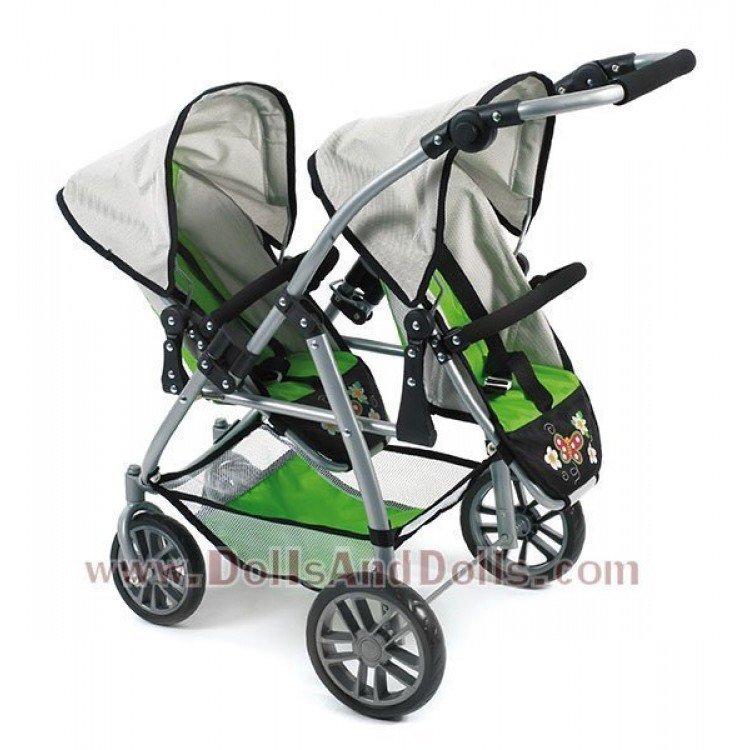 Sillita doble Chic Vario Verde Mariposas 79 cm