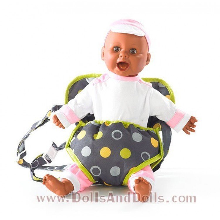 Portamuñecas Chic Lunares Verde