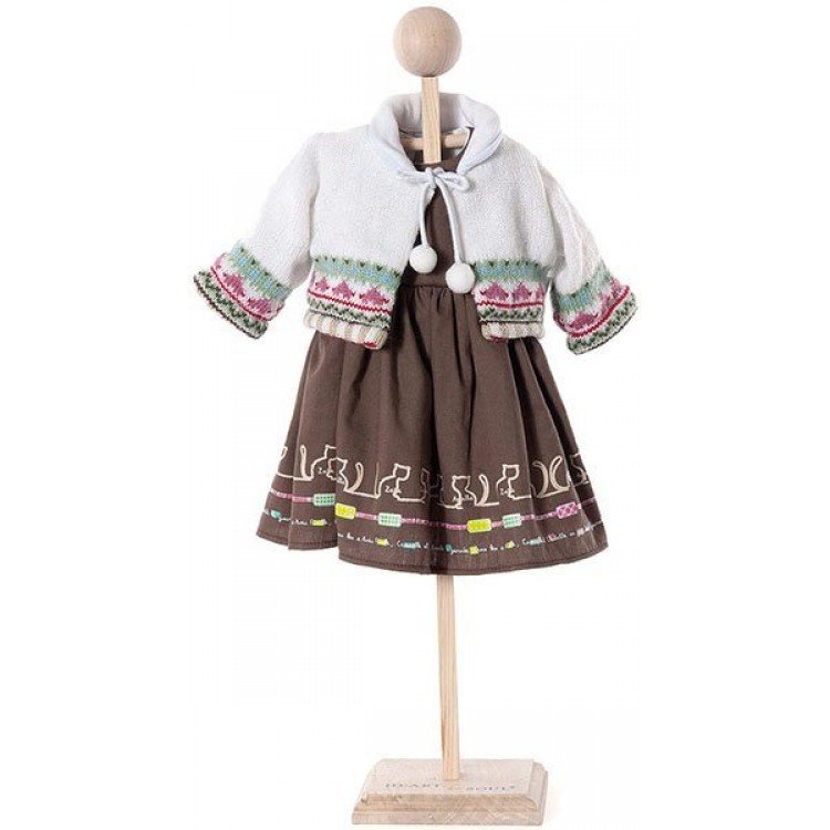 KidznCats Puppe Outfit 46 cm - Marguerite Kleid