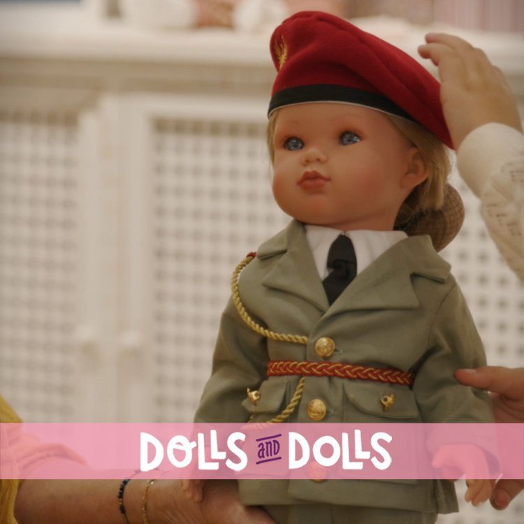 Antonio Juan Puppe 45 cm - Leonor Militar – Limitierte Auflage