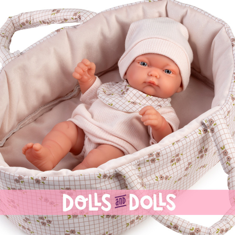 Antonio Juan Puppe 26 cm - Pitu mit Babytragetasche