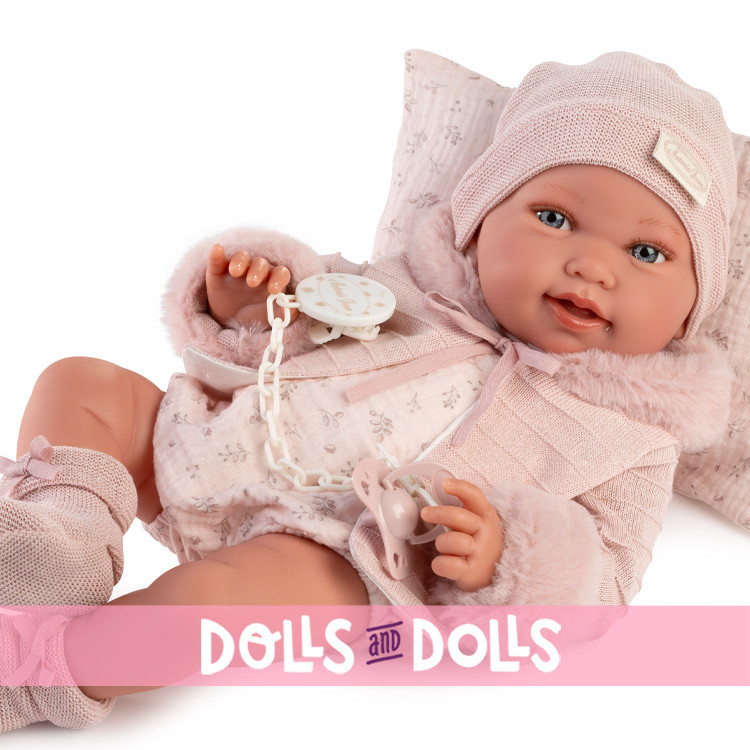 Antonio Juan Puppe 42 cm - mit Sondergewicht - Neugeborenes Pipa Winter