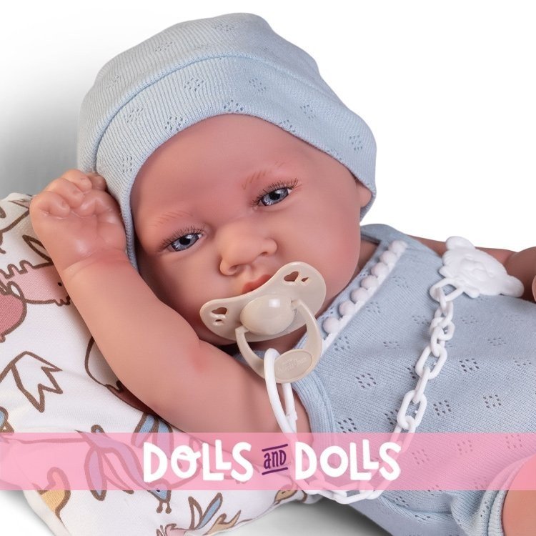 Antonio Juan Puppe 42 cm - Neugeborenes im Pyjama