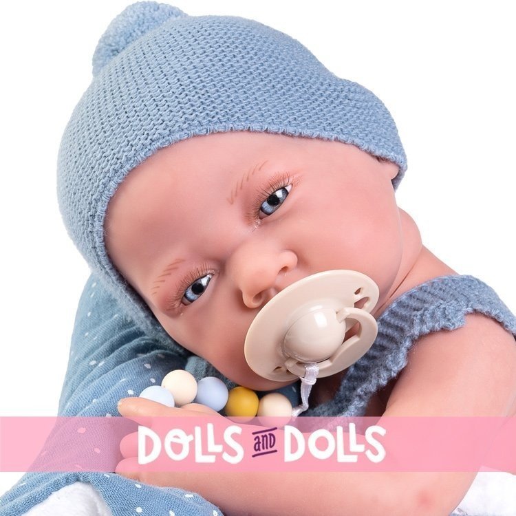 Antonio Juan Puppe 42 cm - Sweet Reborn Neugeborenes Paar Junge mit Vinylkörper