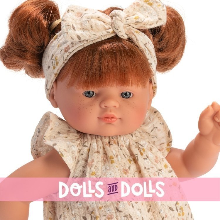 Así Puppe 36 cm - Guille mit Strampelanzug aus der Frühjahrskollektion