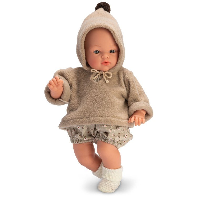 Así Puppe 36 cm - Koke mit Sweatshirt aus der Green Collection