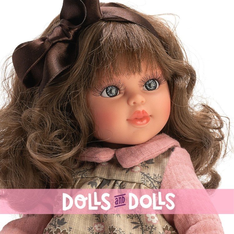 Así Puppe 40 cm - Sabrina mit Kleid aus der Jara-Kollektion