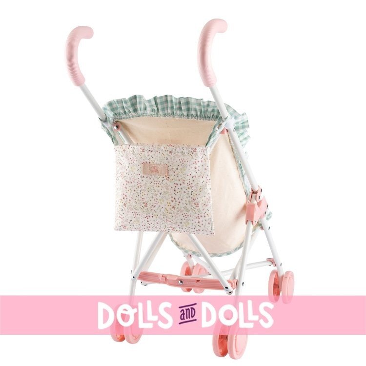 Ergänzungen für Asi Puppe - Así Dreams - Cloe Kollektion - Kinderwagen mit Tasche (Lenkerhöhe 62 cm)