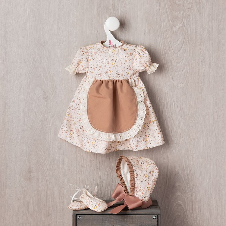 Outfit für Así Puppe 57 cm - Kleid Teresa-Kollektion für Pepa Puppe