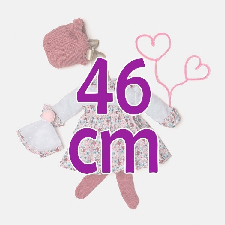 Así Puppe Outfit 46 cm - Boutique Reborn Collection - Outfit Olalla