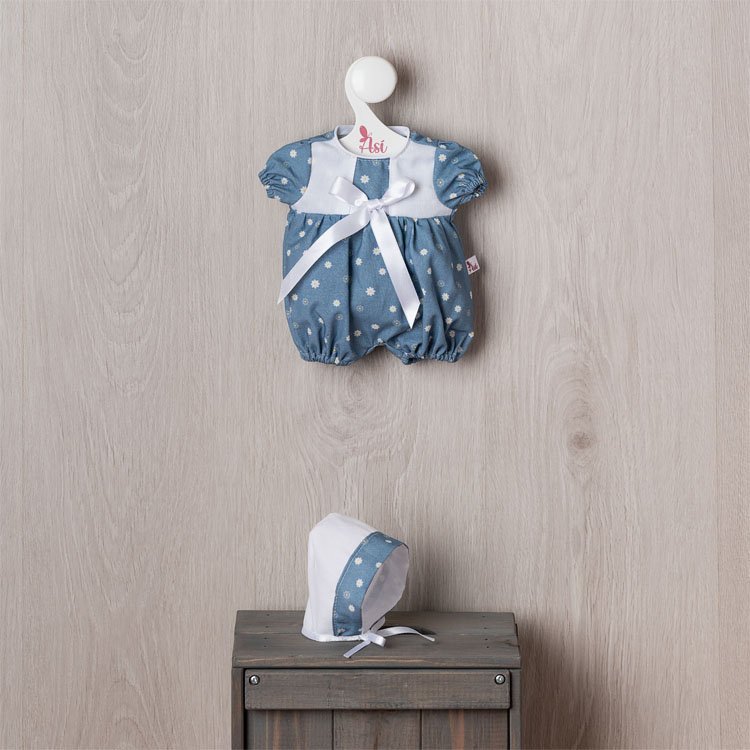 Outfit für Así Puppe 36 cm - Margaritas Kollektion Bodysuit für Koke Puppe