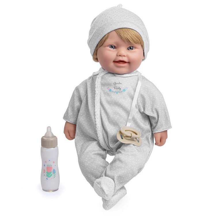 Designed by Berenguer Puppe 40 cm - La Baby Doll - Down-Syndrom - Blond