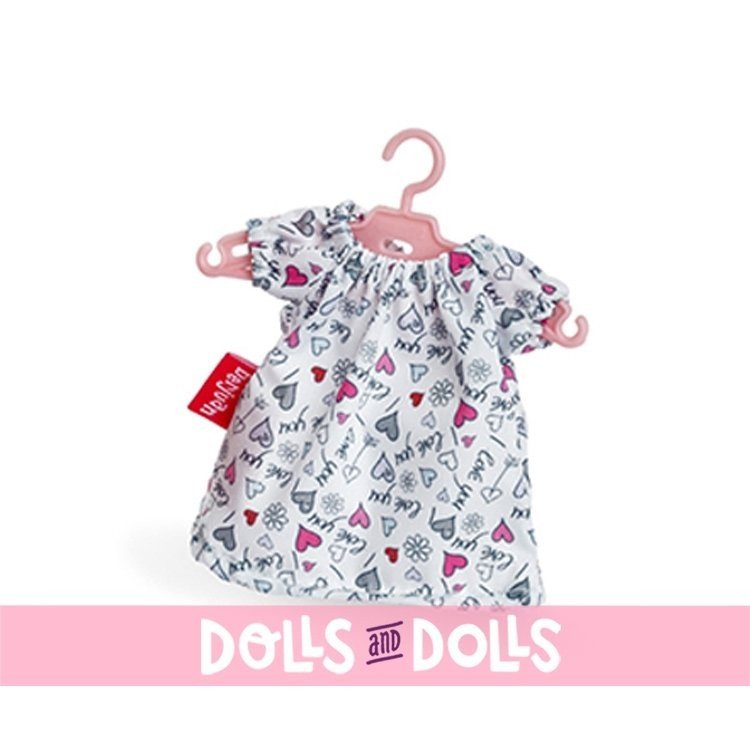 Berjuan Puppe 22 cm - Boutique Puppen - Irene rothaarig mit Schrank und Kleid