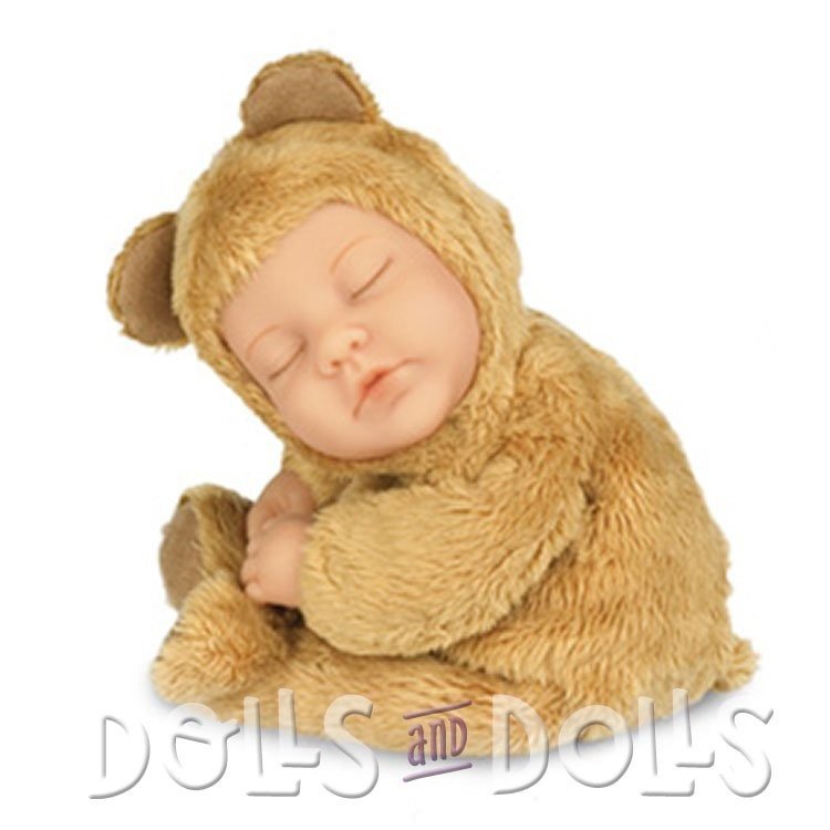 Anne Geddes Puppe 23 cm - Karamellbrauner Babybär