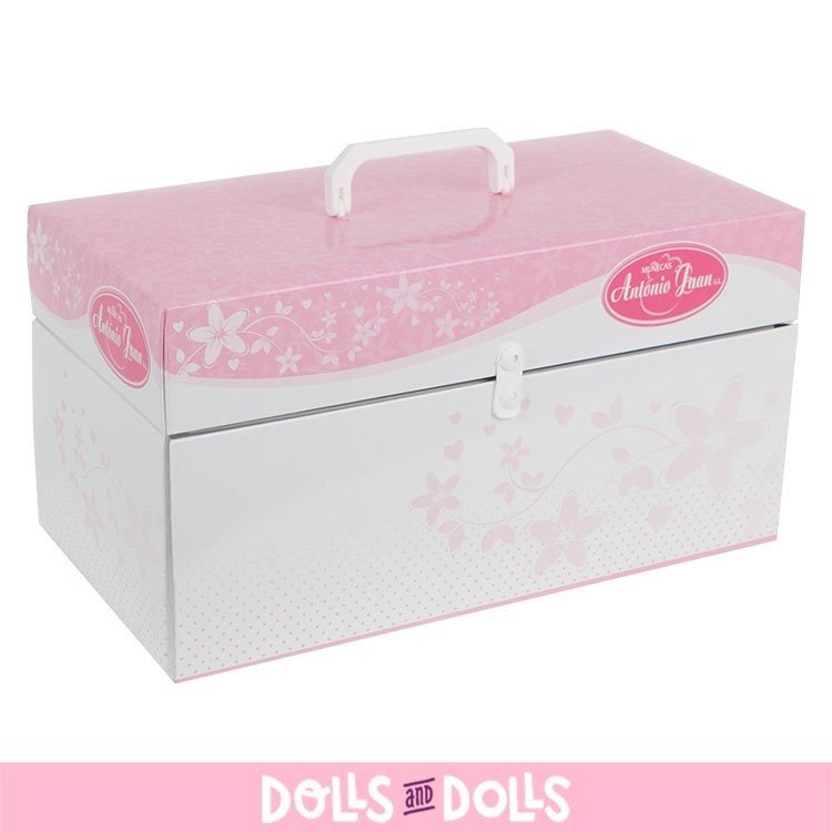 Antonio Juan Puppe 33 cm - Baby Toneta Mädchenkoffer mit Badzubehör