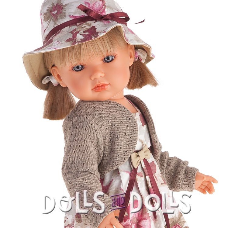 Antonio Juan Puppe 45 cm - Bella mit Blumenkleid