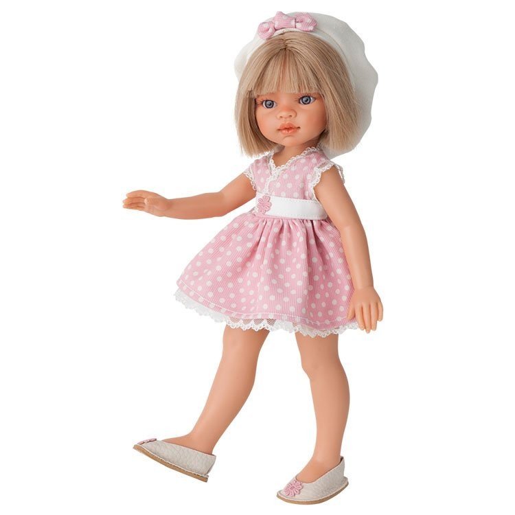 Antonio Juan Puppe 33 cm - Emily Blondine im Frühling