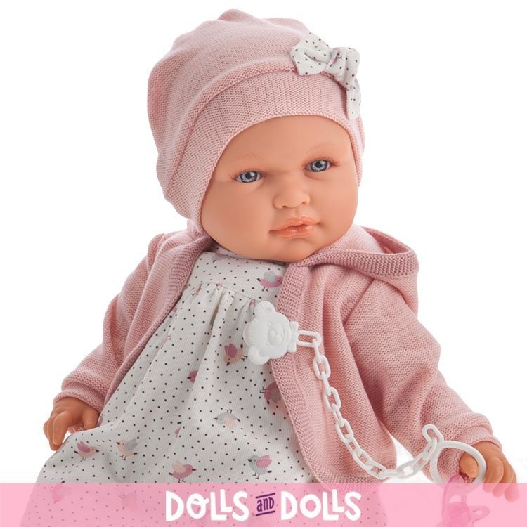 Antonio Juan Puppe 55 cm - Lola mit Kleid