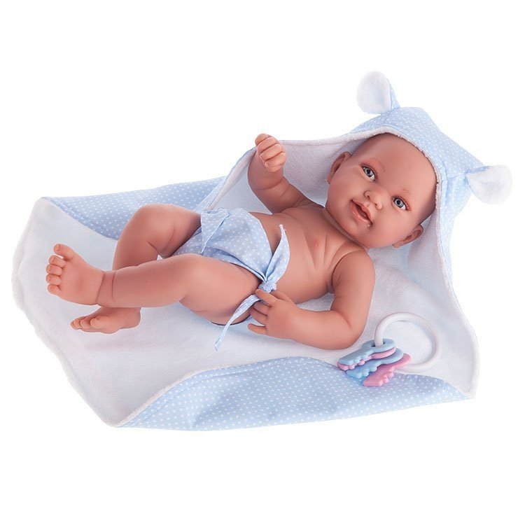 Antonio Juan Puppe 42 cm - Neugeborenes Pipo Handtuch Junge