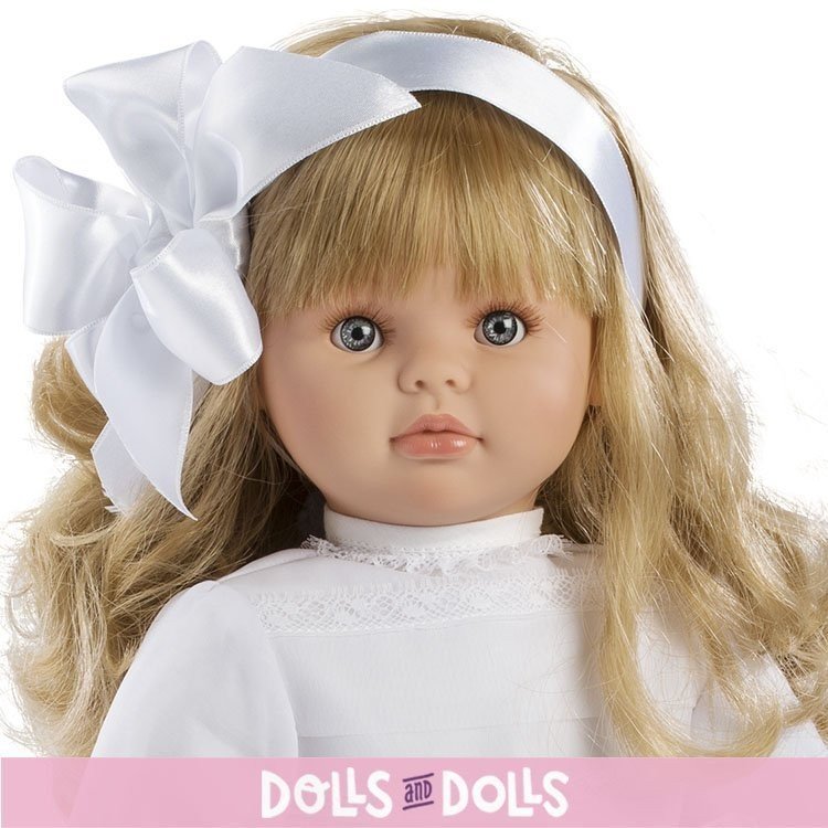 Así Puppe 57 cm - Pepa Kommunion mit Hülle und Schleife