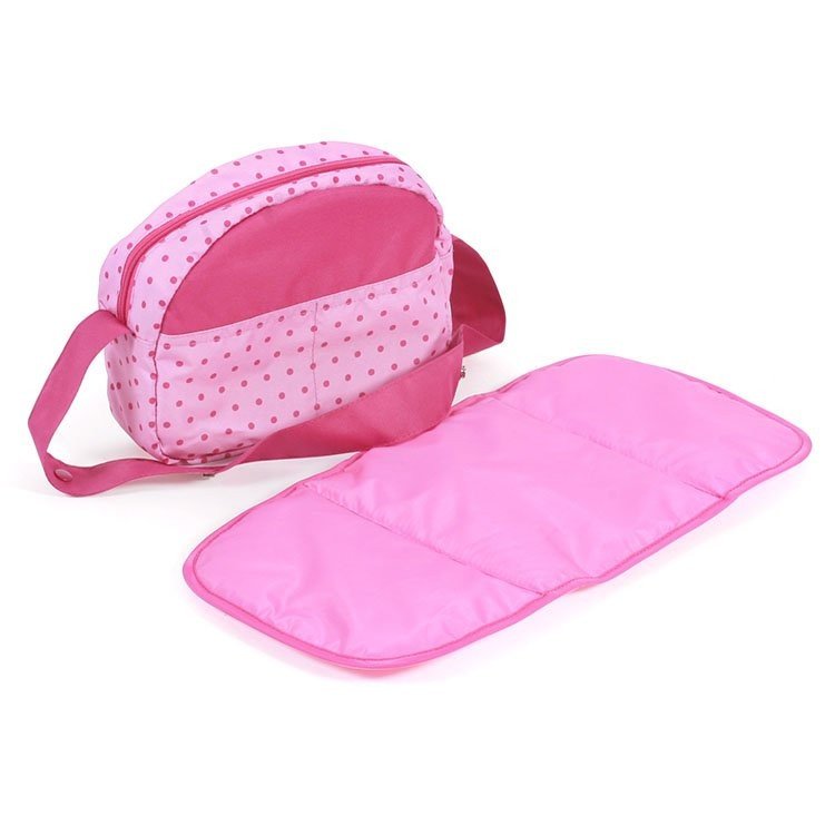 Tasche für Puppenwagen - Bayer Chic 2000 - Dots Pink