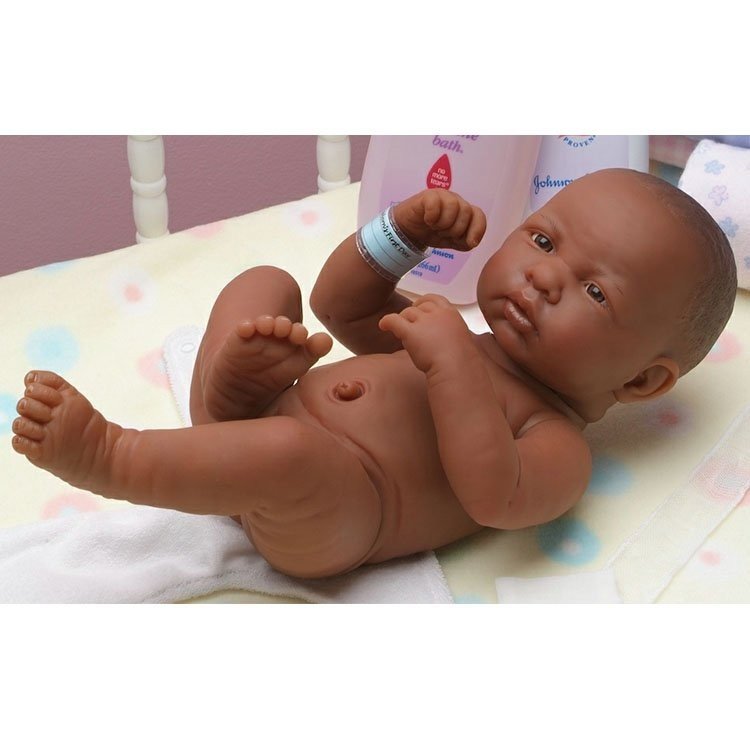 Berenguer Boutique Puppe 36 cm - La newborn 18507N (Mädchen) afroamerikaner
