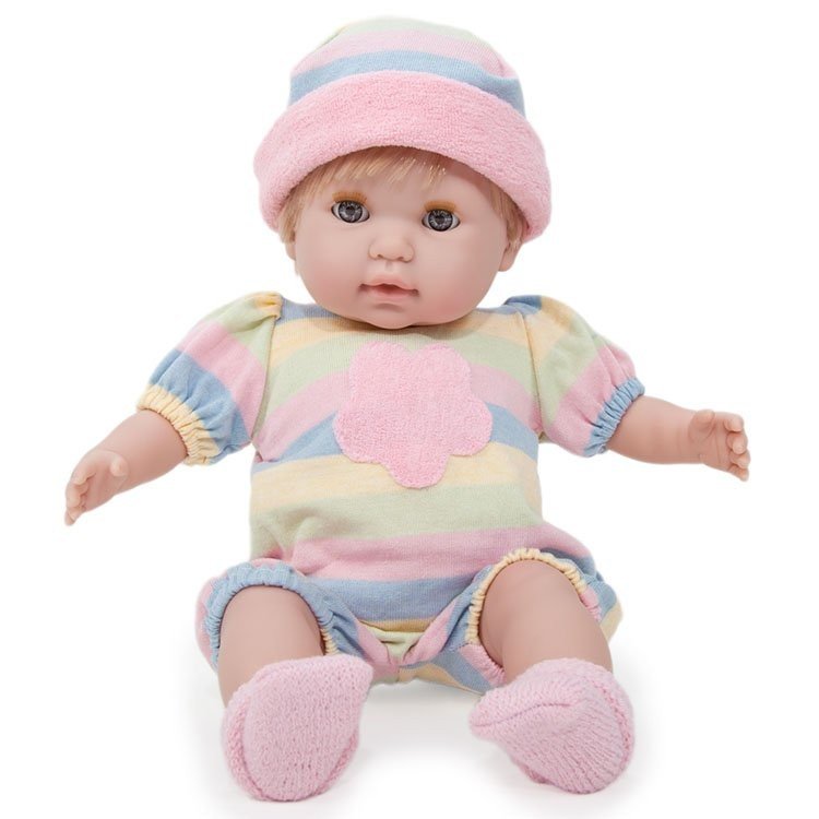 Berenguer Boutique Puppe 38 cm - Nonis mit gestreiftem Outfit